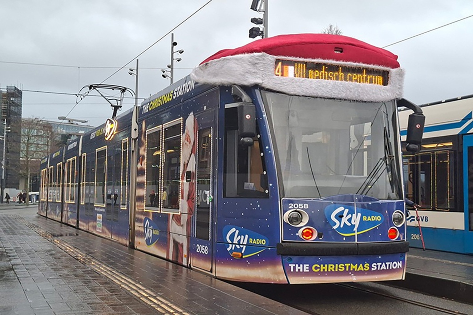 GVB Combino 2025 Skradio Kersttram
