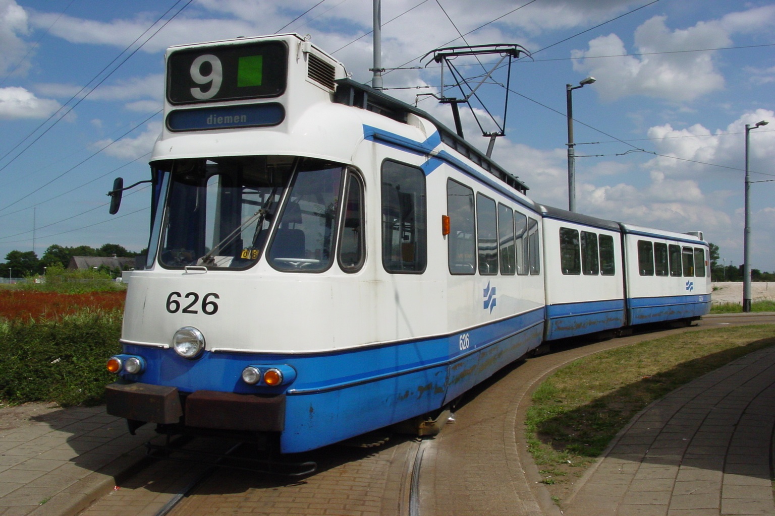GVB 3G Tram 626